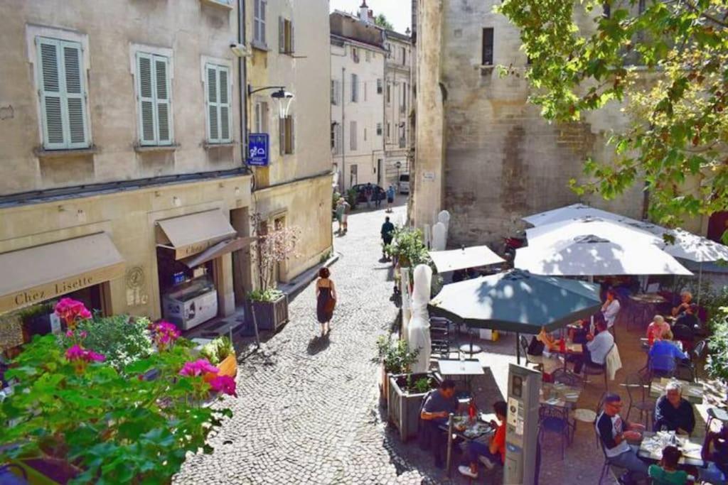 Apartament Centre Palais Des Papes-Balcon B1 Clim - 123Awinion Zewnętrze zdjęcie